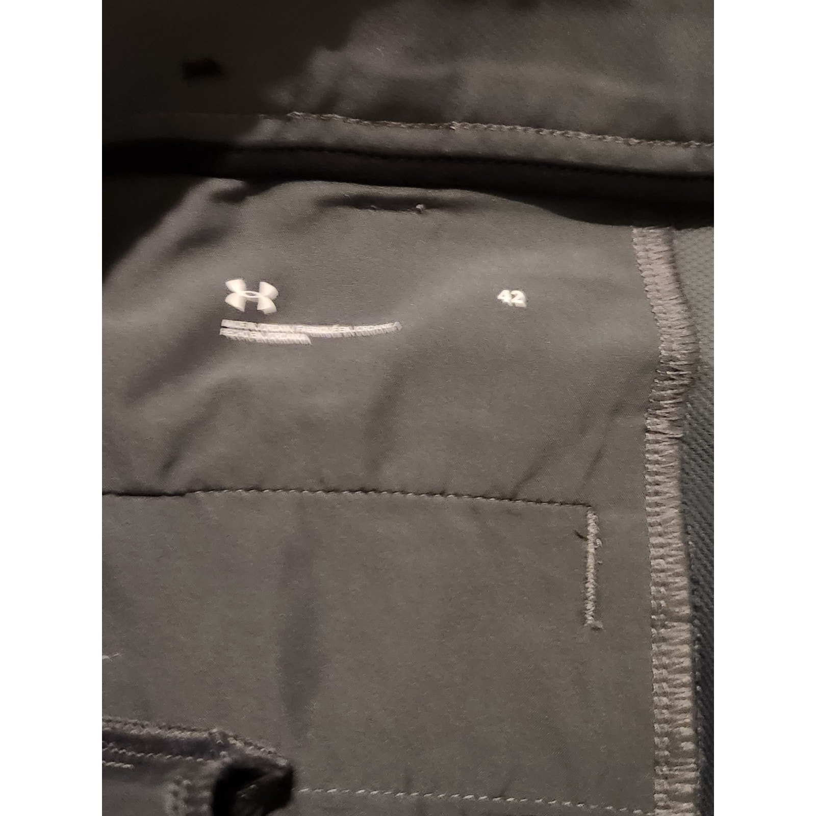 Under Armour Mens Golf Shorts Grey 42